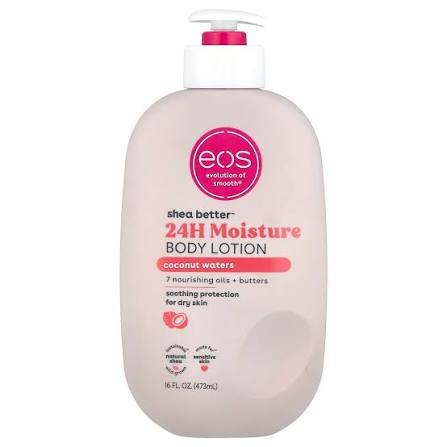 EOS shea better body lotion coconut water