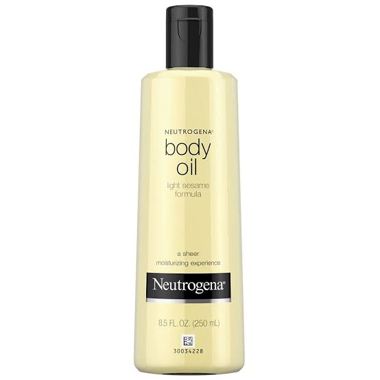 Neutrogena body oil