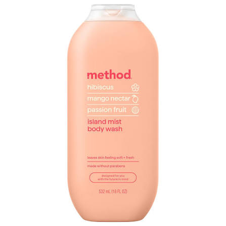 method island mist body wash