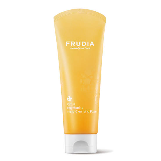 Frudia citrus brightening micro cleansing foam