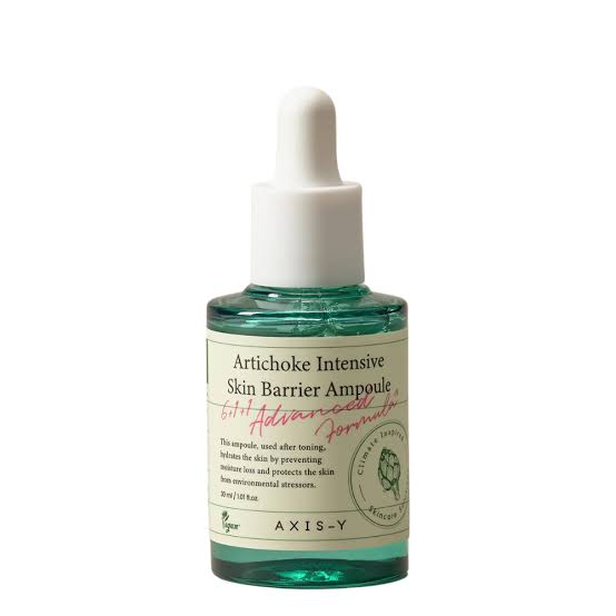 Axis Y Artichoke intensive skin barrier ampoule 30ml