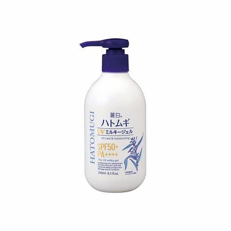 Hatomugi UV milky gel  sunscreen
