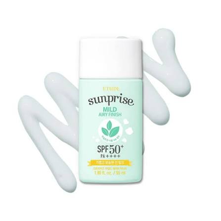 Etude sunprise mild airy finish sun milk 55ml